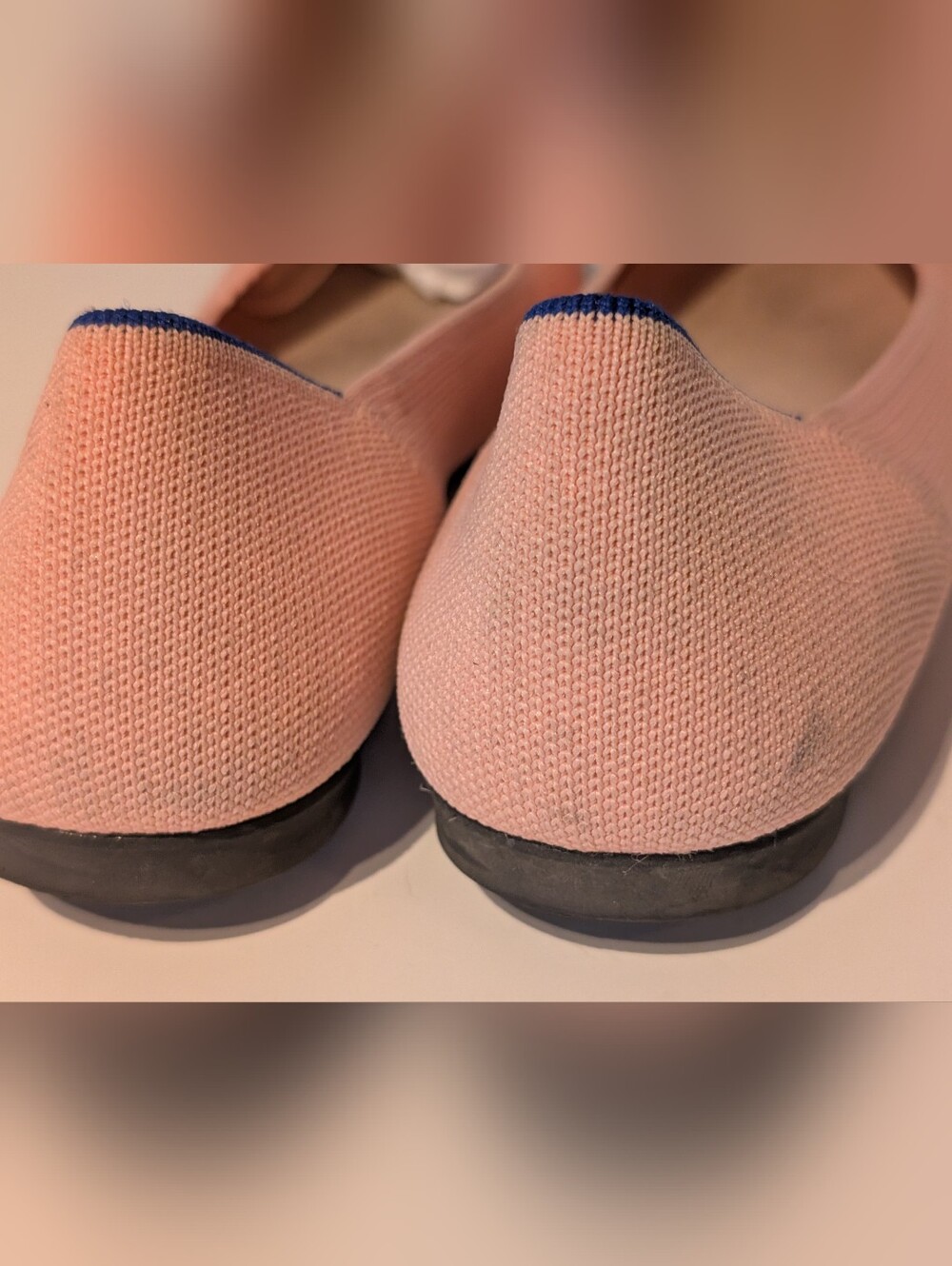 Rothys Pink Pointed Toe Flats Sz 9 - Picture 13 of 16